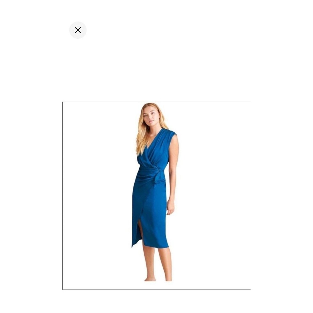 veronica beard clarissa dress in cerulean NWT